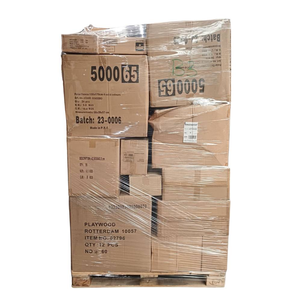 Mix pallet - assorted items - 80x120x200cm - B3