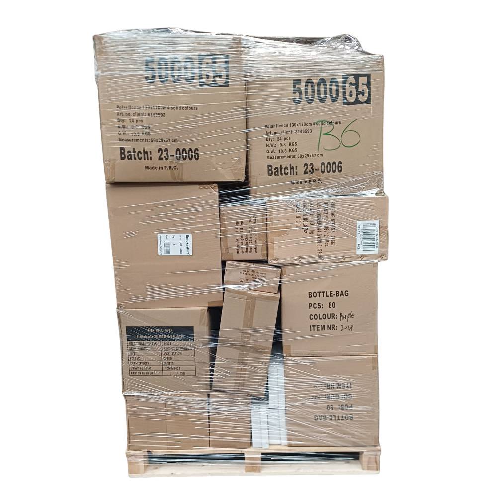 Mix pallet - assorted items - 80x120x200cm - B6