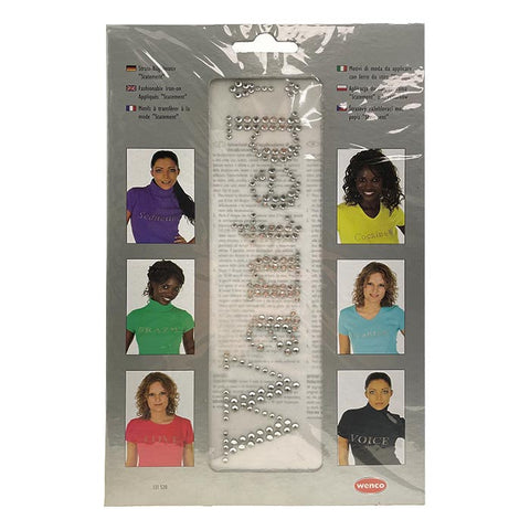 Wenco - Fashionable appliqués - 5 assorted