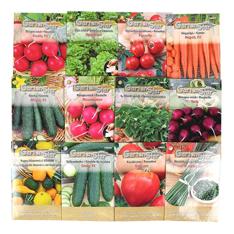 Gartenstar - Vegetable seeds - 10 assorted - exp. 01-2026