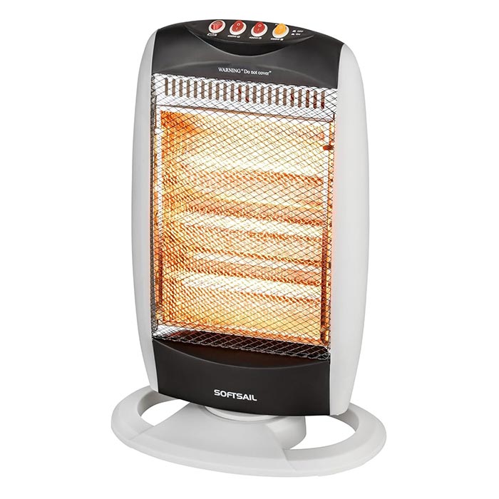 Softsail - Oscillerende halogeenverwarming - 400-800-1200W