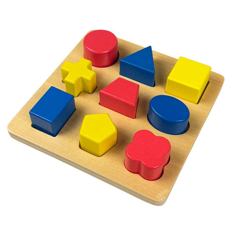 Playwood - Vormenpuzzel - 16x16x3cm