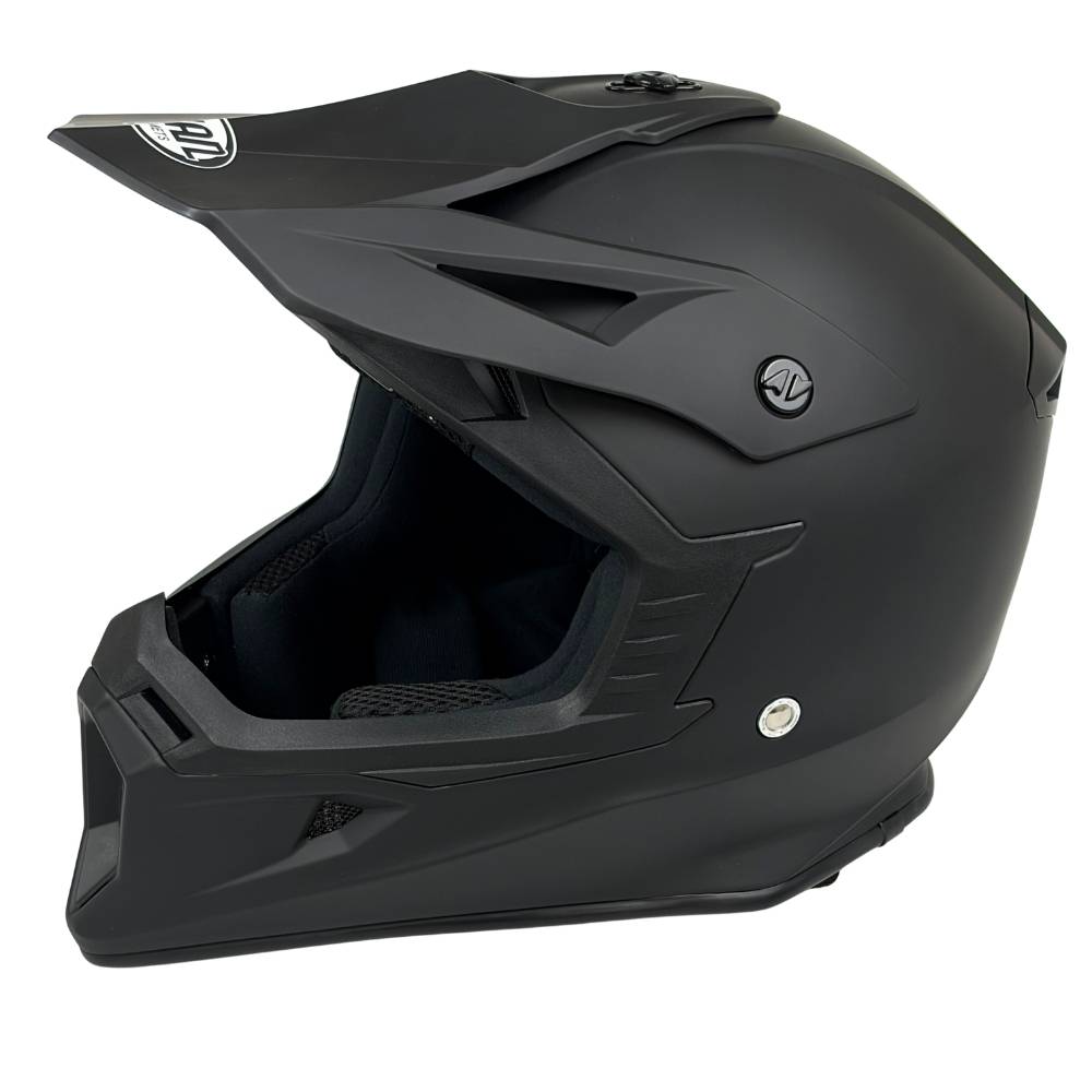 Vcan - Motocross helmet - matt - black - M (57/58)