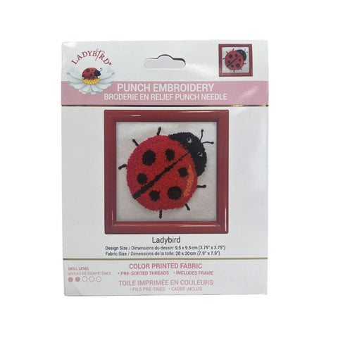 Ladybird Punch-Borduurset Assorti – (12-Pack)