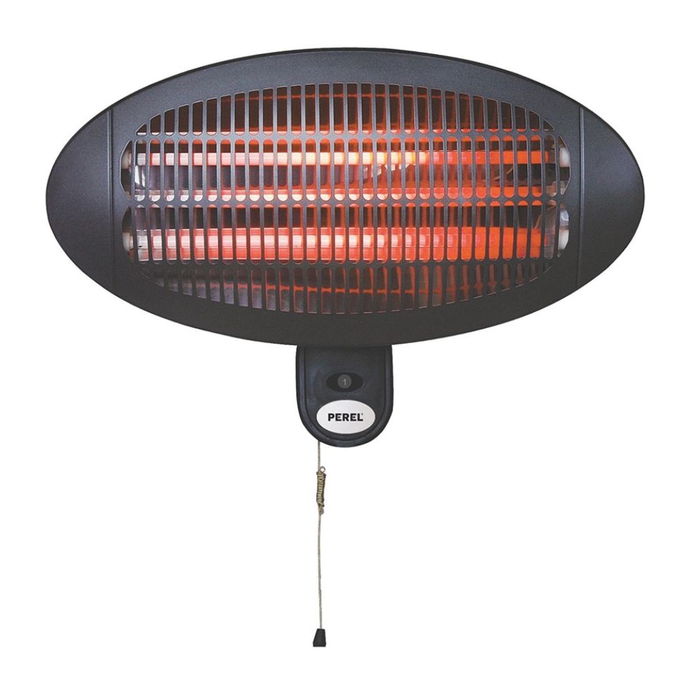 Perel - Wandgemonteerde terrasverwarmer 2000 W