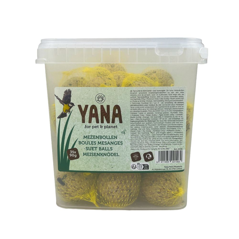 YANA Titmouse Seed Balls Value Pack – 35 x 90 grams