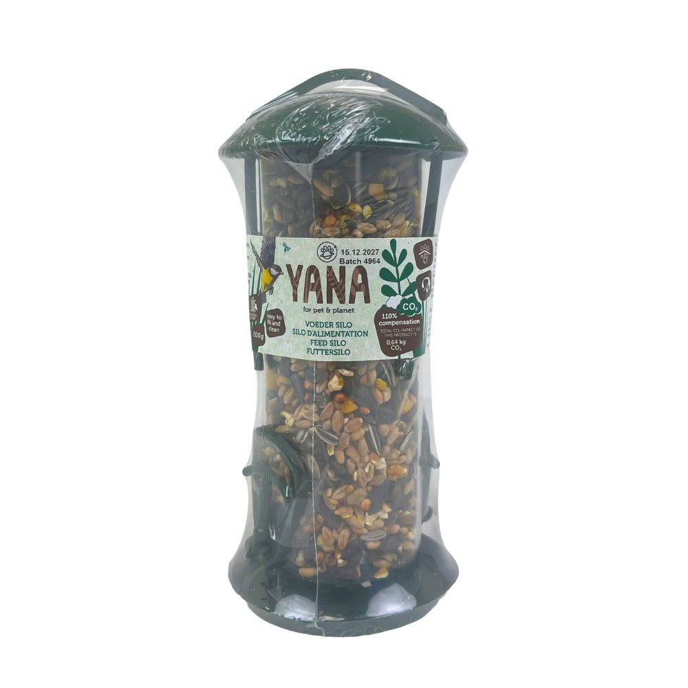YANA Gefüllter Universal-Futtersilo – 200 Gramm