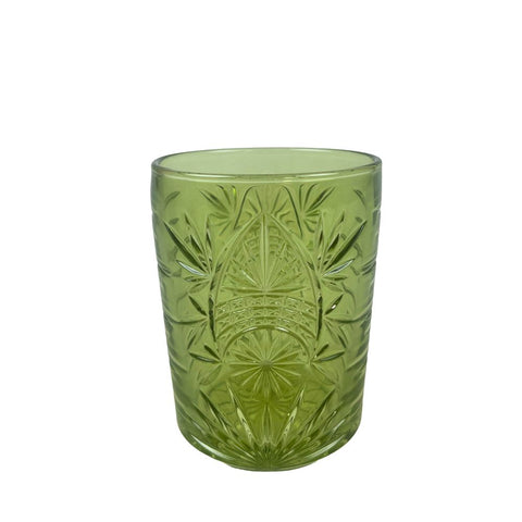 Royal Leerdam Drinkglas "Starla" 35cl – Geelgroen (Set van 6)