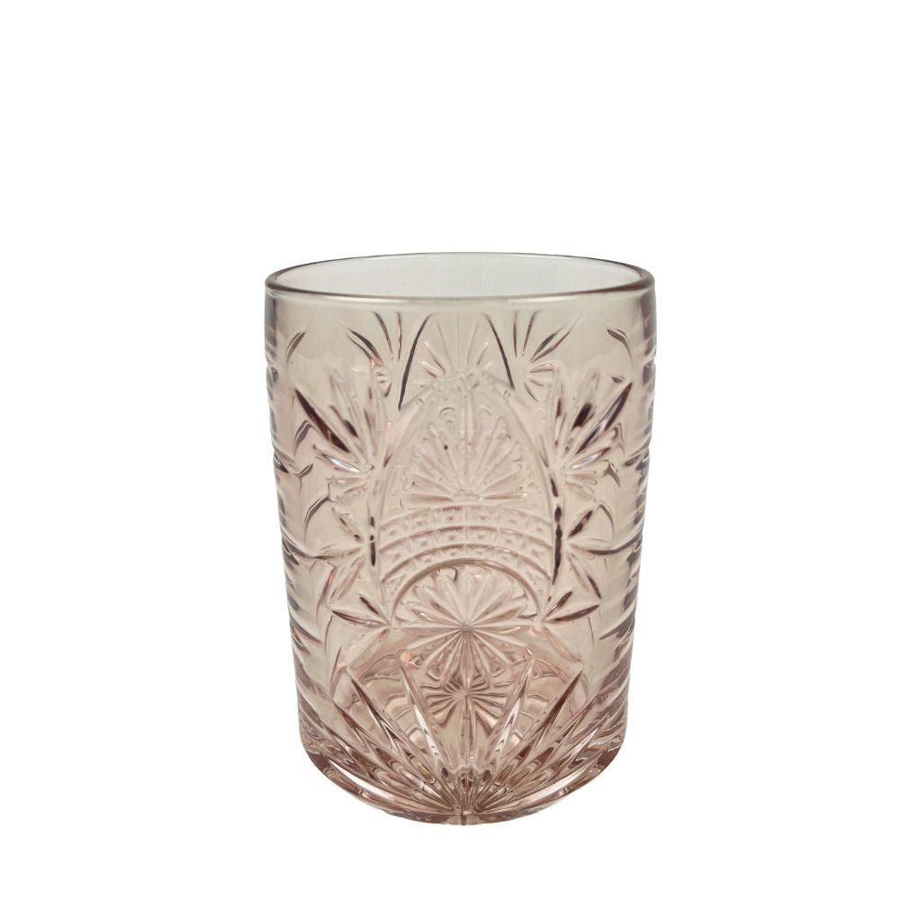 Royal Leerdam Drinkglas "Starla" 35cl – Lichtroze (Set van 6)