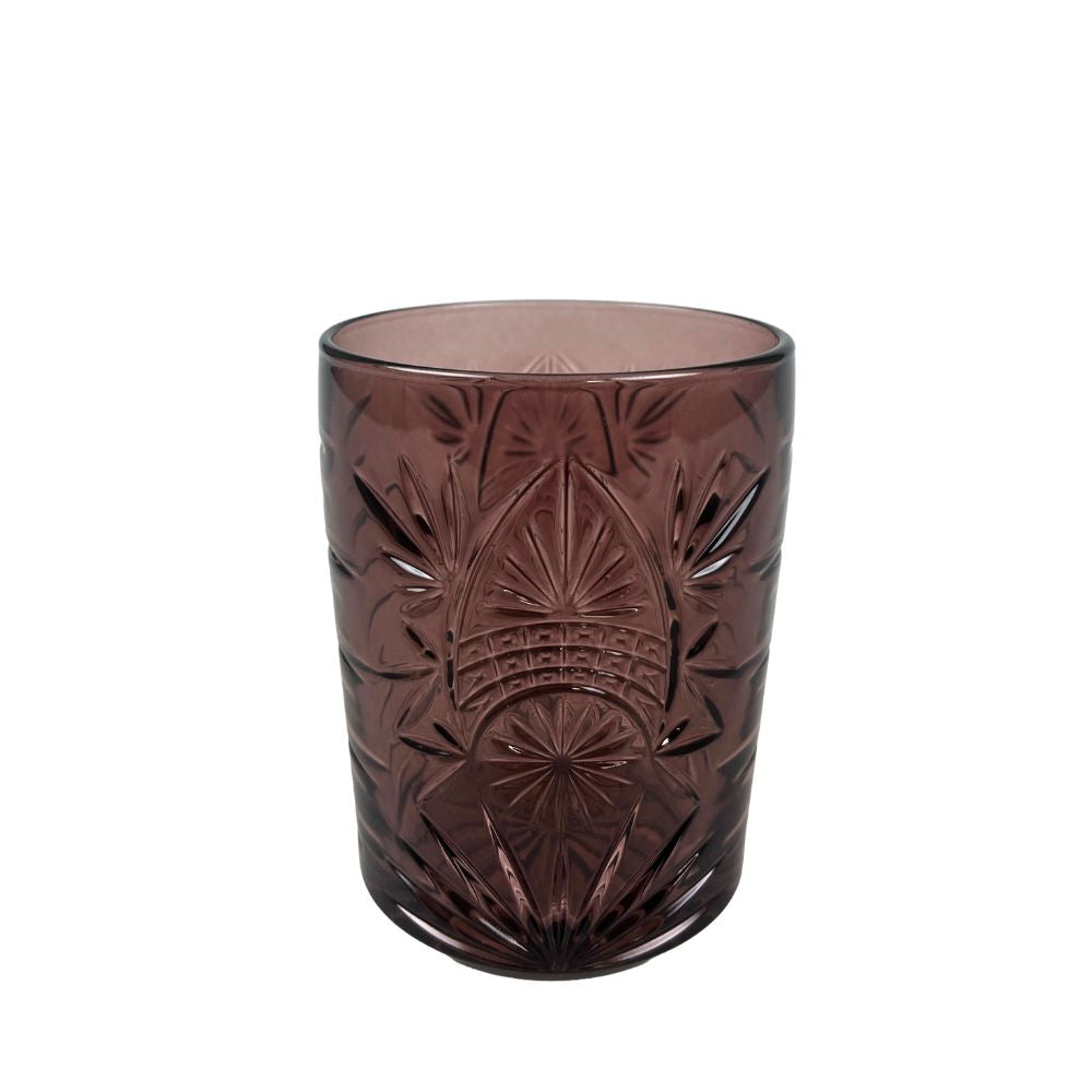 Royal Leerdam Drinkglas "Starla" 35cl – Beige/Pink (Set van 6)