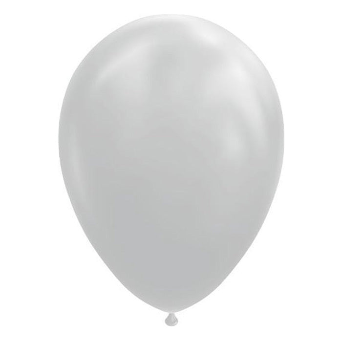 Fiësta - Ballonnen - 10st - koel grijs - Ø30cm