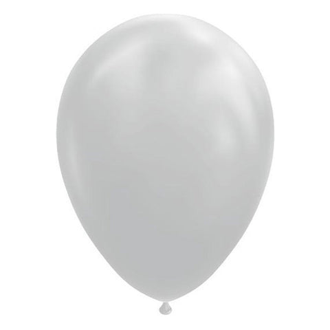 Fiësta - Ballonnen - 10st - koel grijs - Ø30cm