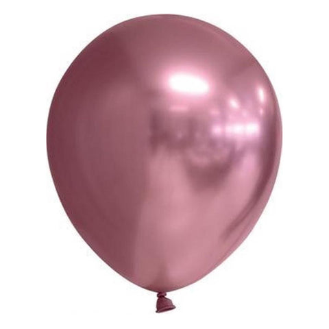 Fiësta - Ballonnen - 10st - spiegel rosé goud - Ø 30cm