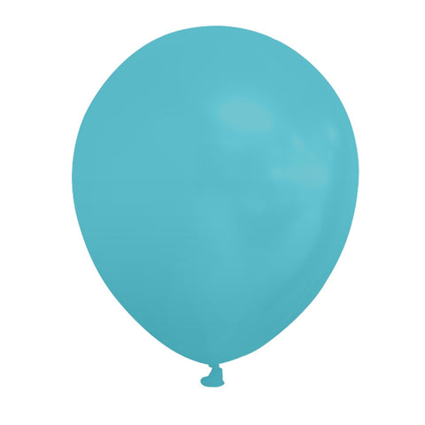 Fiësta - Ballonnen - 100 stuks - turquoise- Ø12,7cm