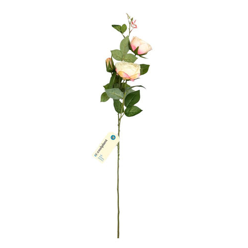Coolplant - Rozentak - wit - kunst - 75cm