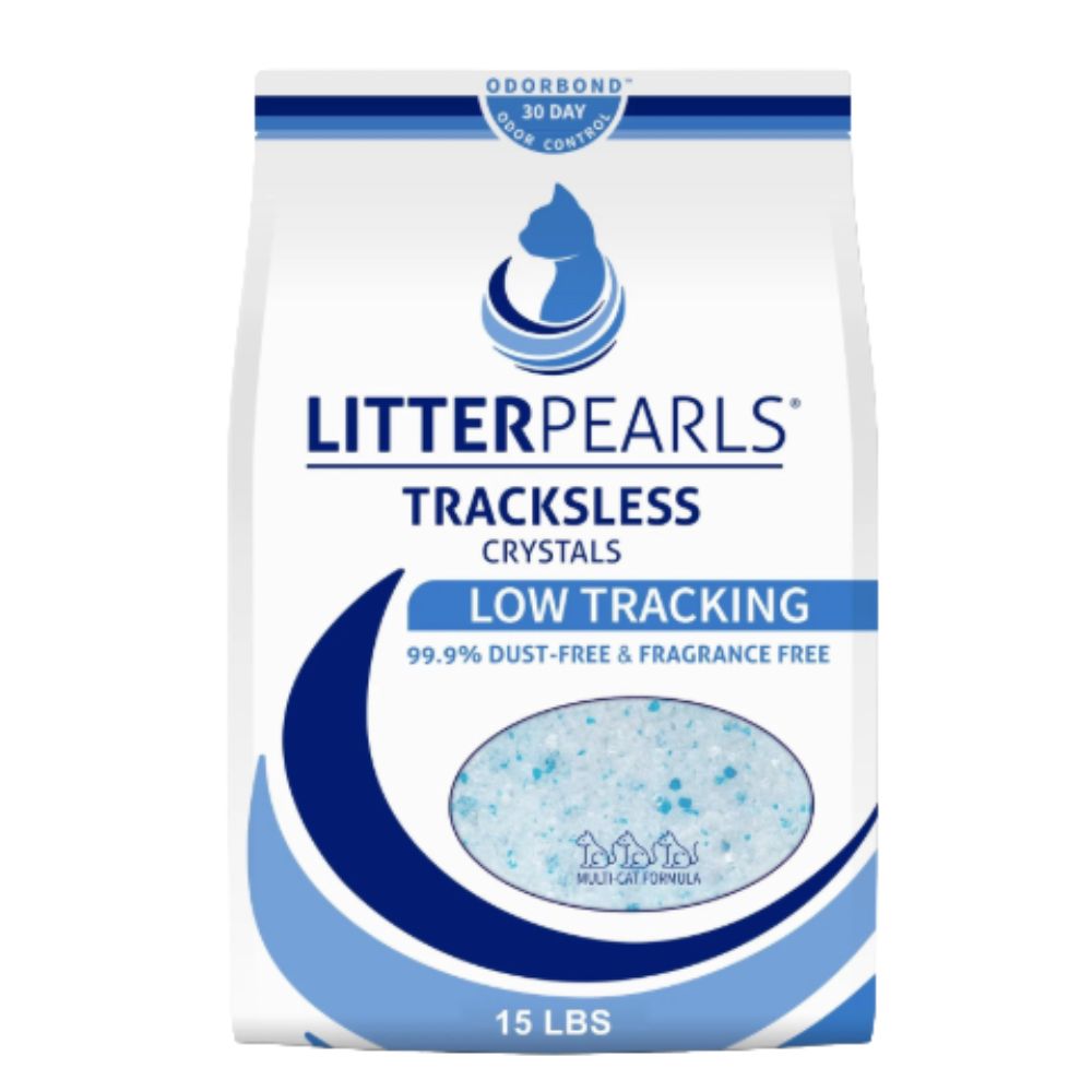 Litter Pearls Tracksless Crystal Kattenbakvulling – 6,8 kg