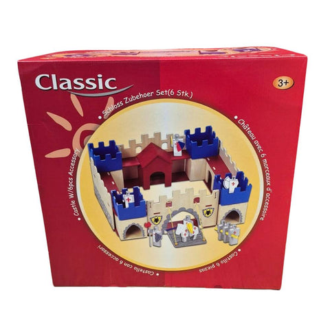 Classic Toys - Large Castle with Figures - 64x53x27cm