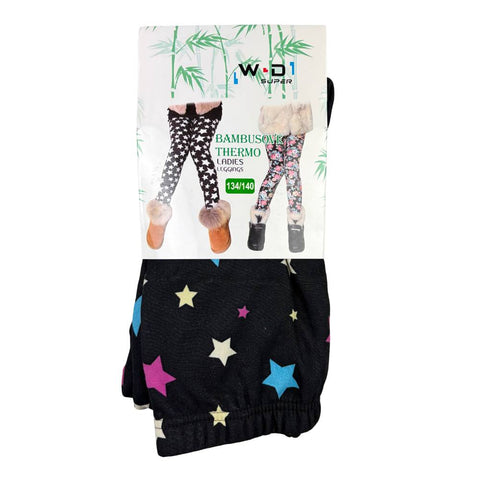 WD1 Super – Meisje bamboe legging – maten: 134/140