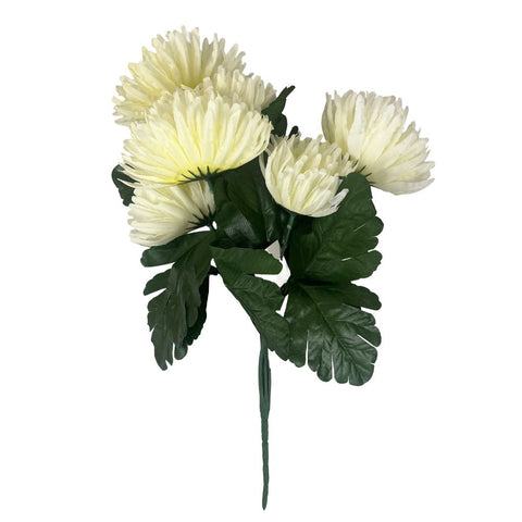 Kunstbloem Chrysant Boeket – 35 cm (2 Kleurvarianten)