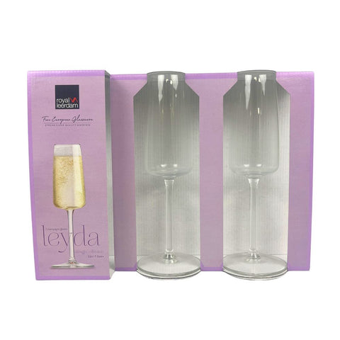 Royal Leerdam – Champagneglas "Leyda" 22 cl – Set van 3