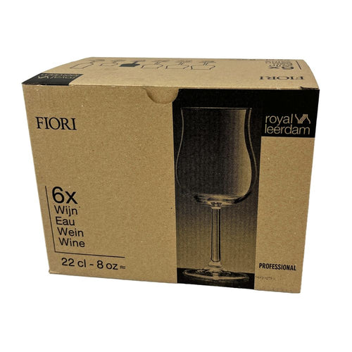 Royal Leerdam Wijnglas "Fiori" 22cl – Set van 6