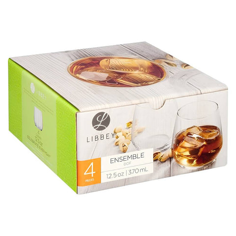 Libbey - Drinkglazen 'Ensemble - 370 ml - set van 4 stuks