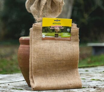 ECOstyle - Jute-Bezug L 110 cm x 100 cm hellbraun