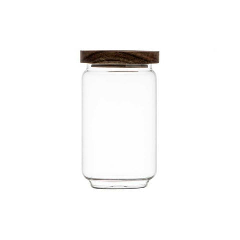 Voorraadpot glas ø9x16cm