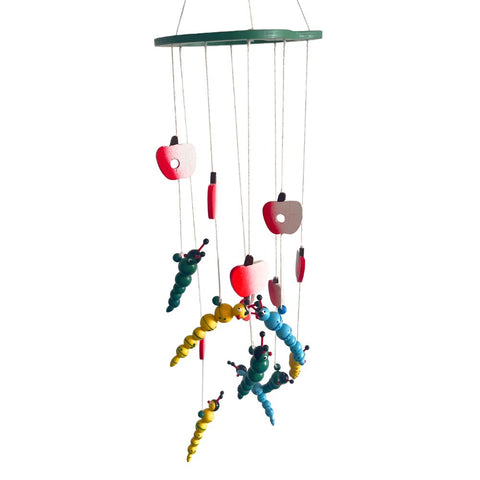 Roel Houten Babymobiel – Rupsje & Appels – 50 x 15 cm
