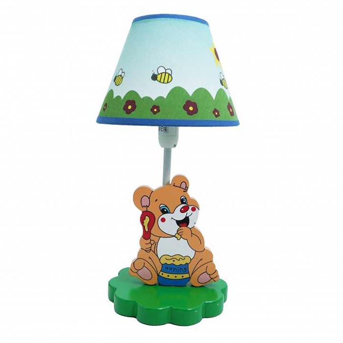 Kinderlamp - 12V - met adapter - beer