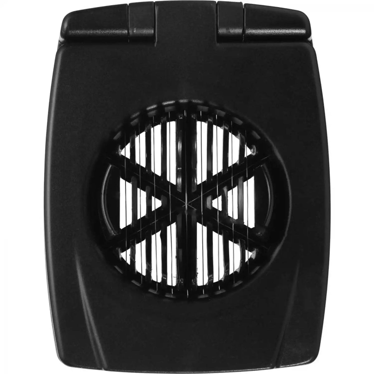 Blokker duo eiersnijder - zwart - 9,4x11,5x3,6cm