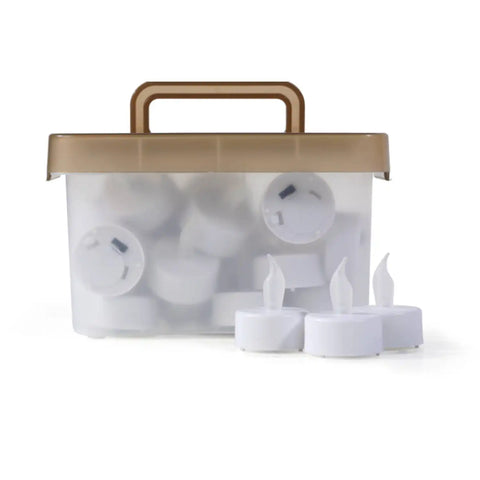 Theelicht LED - 24 stuks – 3,8x5cm