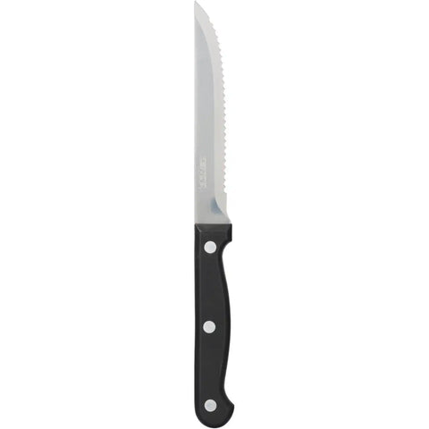 Blokker steakmes - rvs - zwart