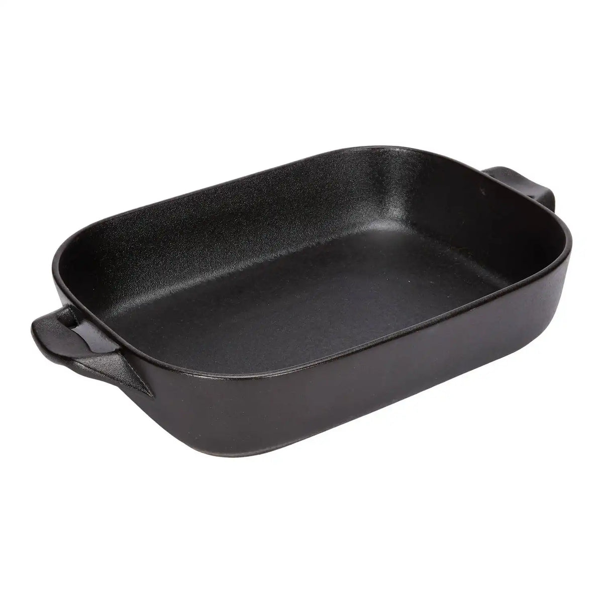 Blokker Ovenschaal Hvar – zwart -  39x23x7 cm
