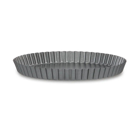 Blokker - anti-aanbak quichevorm - Ø 28 x 3,5cm - RVS