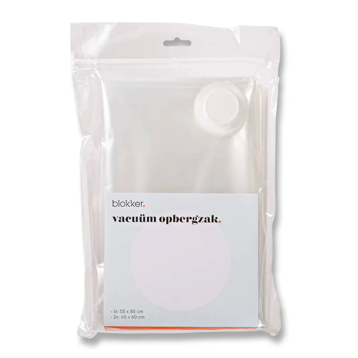 Blokker - Vacuum storage bags - Set: 1 x 55 x 85cm and 2x 45 x 60 cm