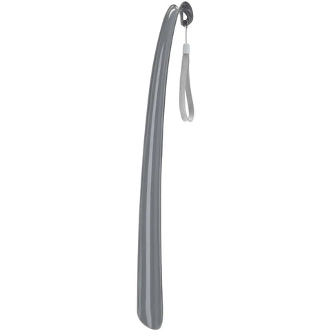 Blokker - Schoenlepel lang - plastic - 42,5cm - grijs