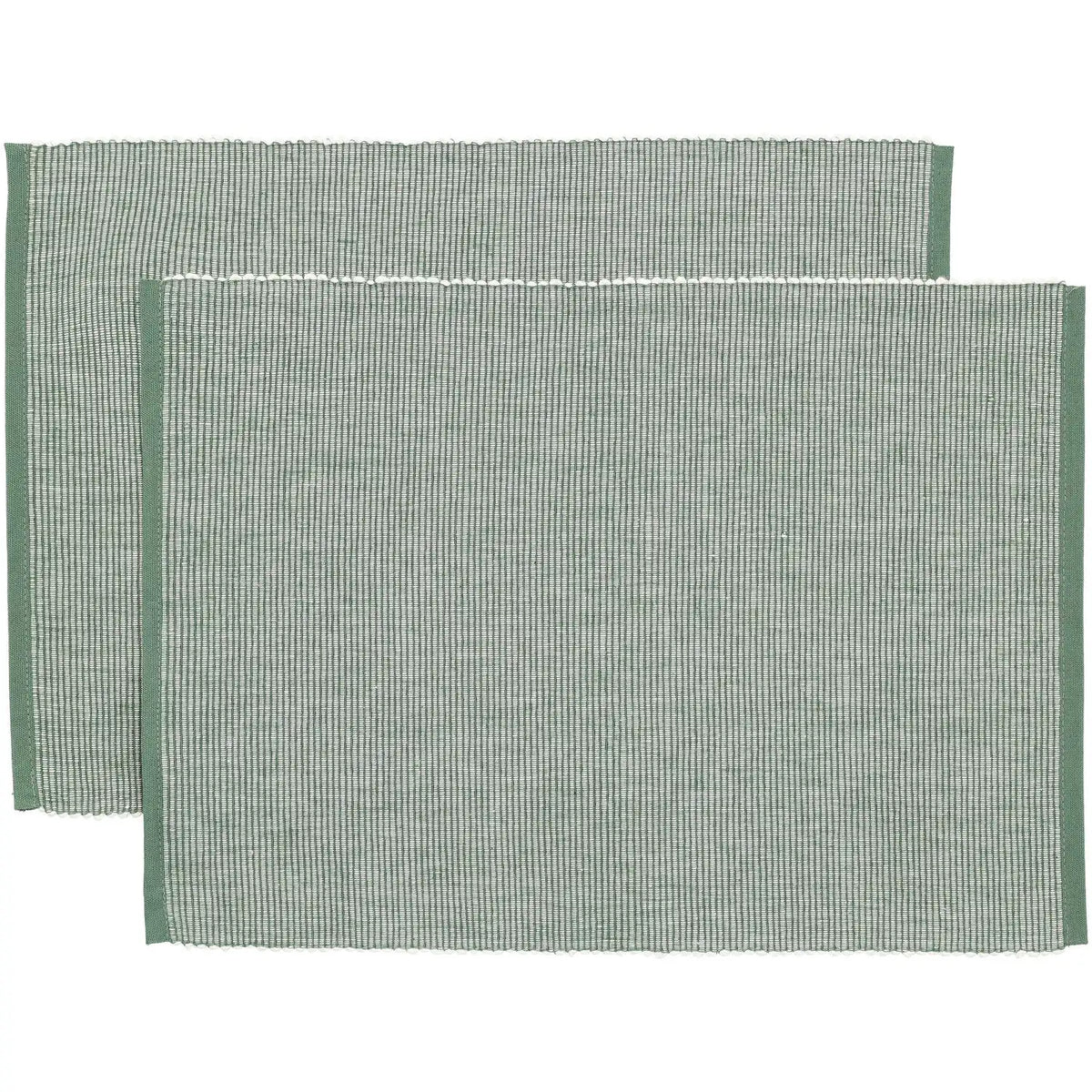 Blokker - Placemat Como - 30x45 cm - 2 stuks – groen