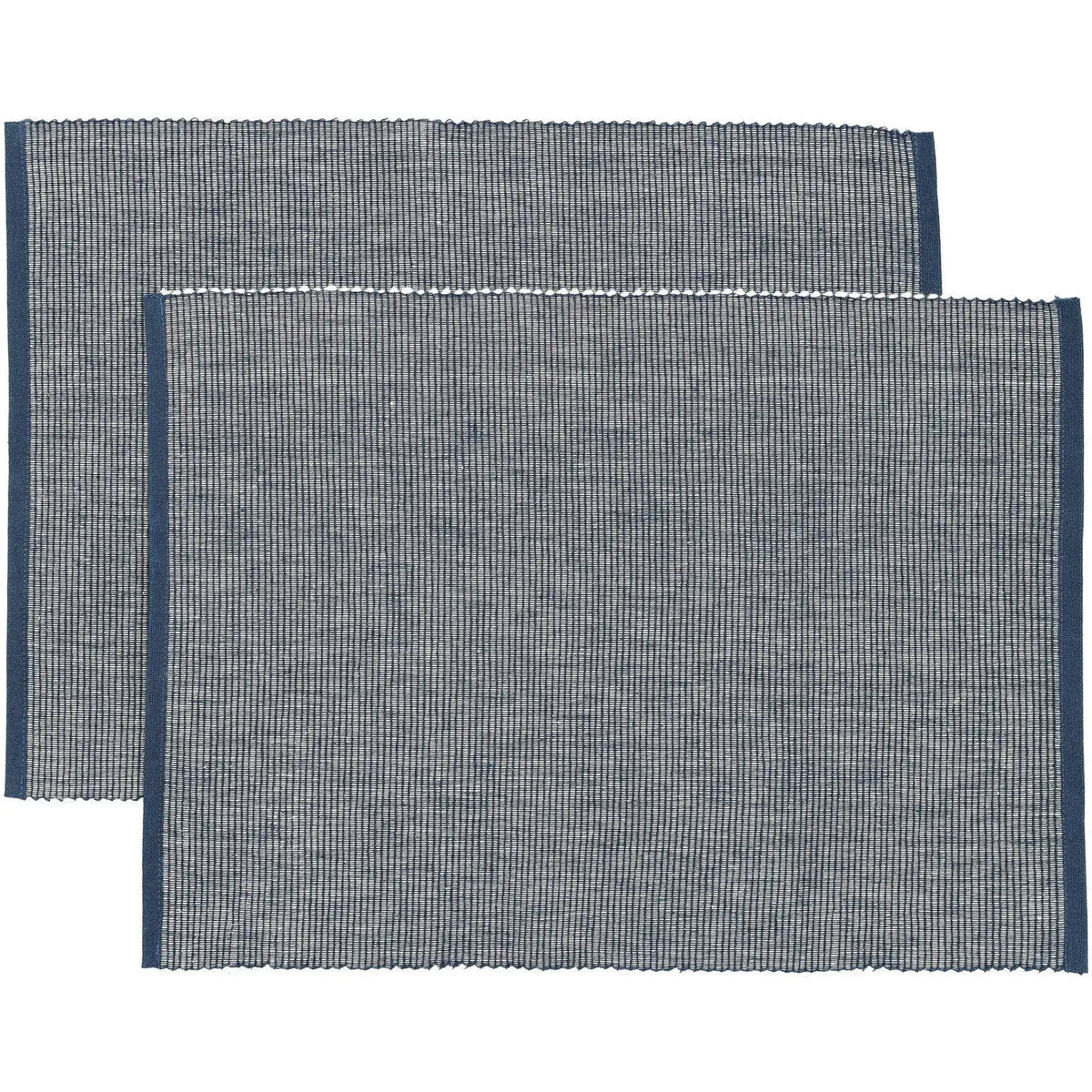 Blokker - Tischset „Como“ – 30x45 cm – 2 Stück – blau