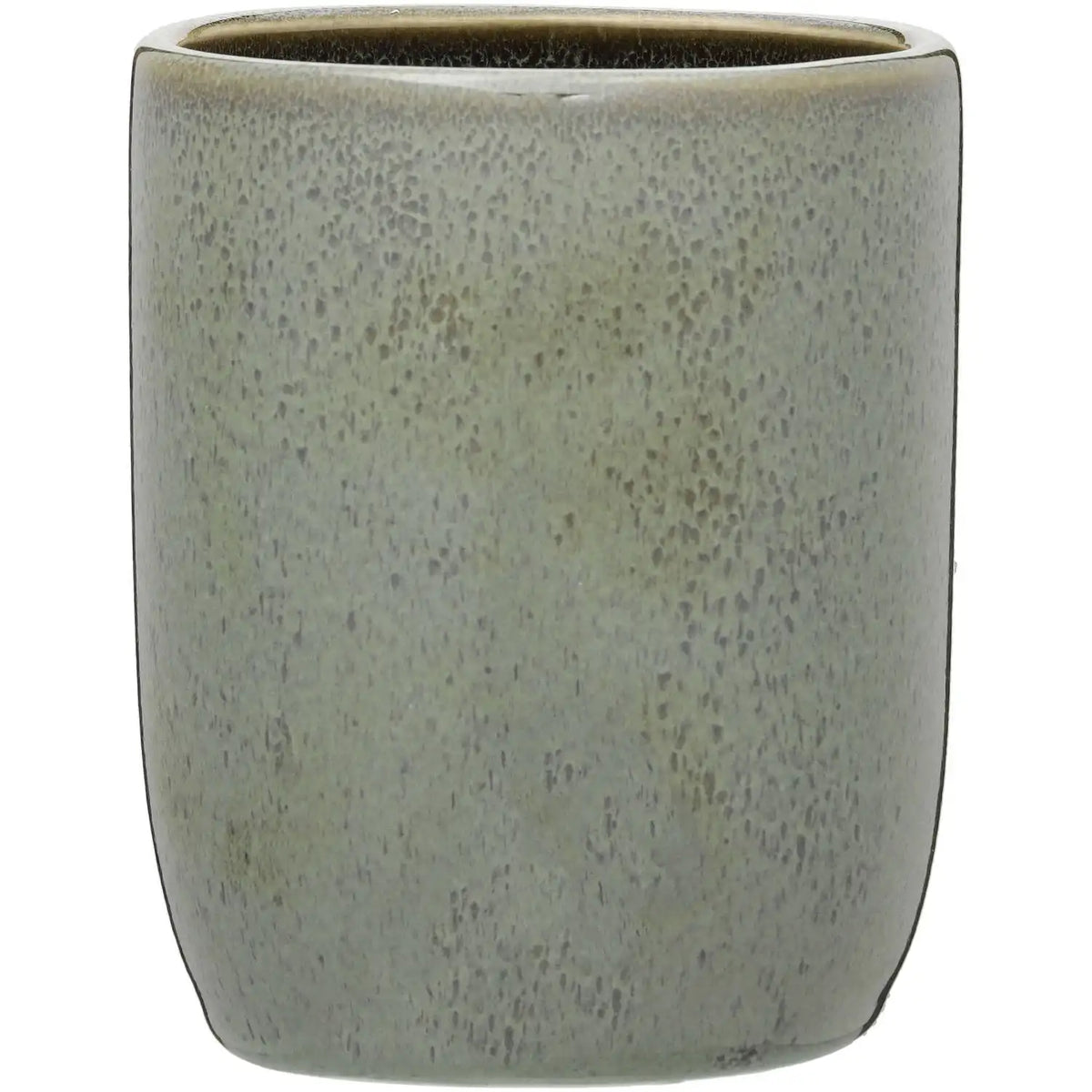 Blokker - Tandenborstelbeker Emma – 7,3 x 8,7 x 10,8cm - groen