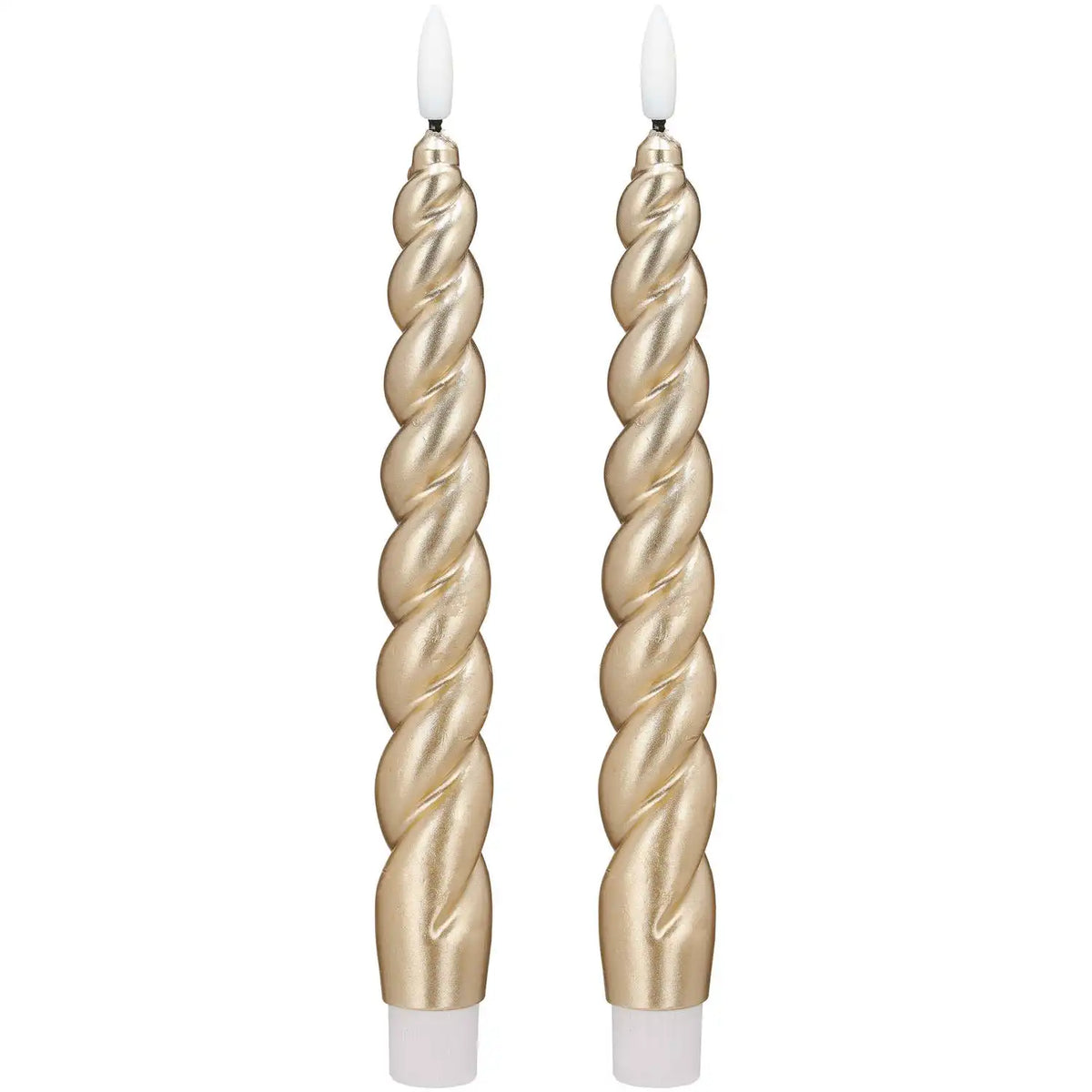Blokker LED Dinerkaars Swirl - 2,8x25 cm - Goud