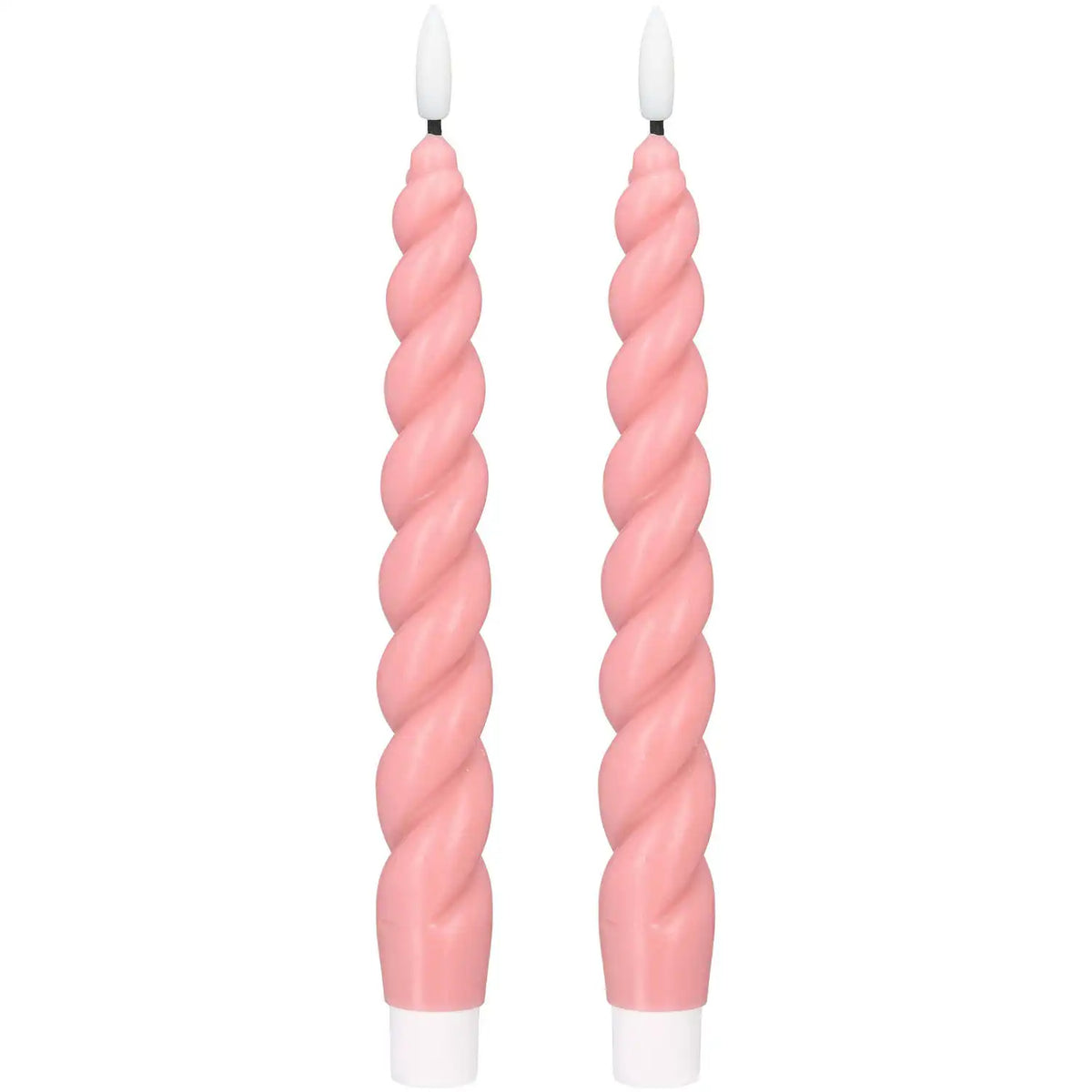 Blokker LED Dinerkaars Swirl - 2,8x25 cm - Roze