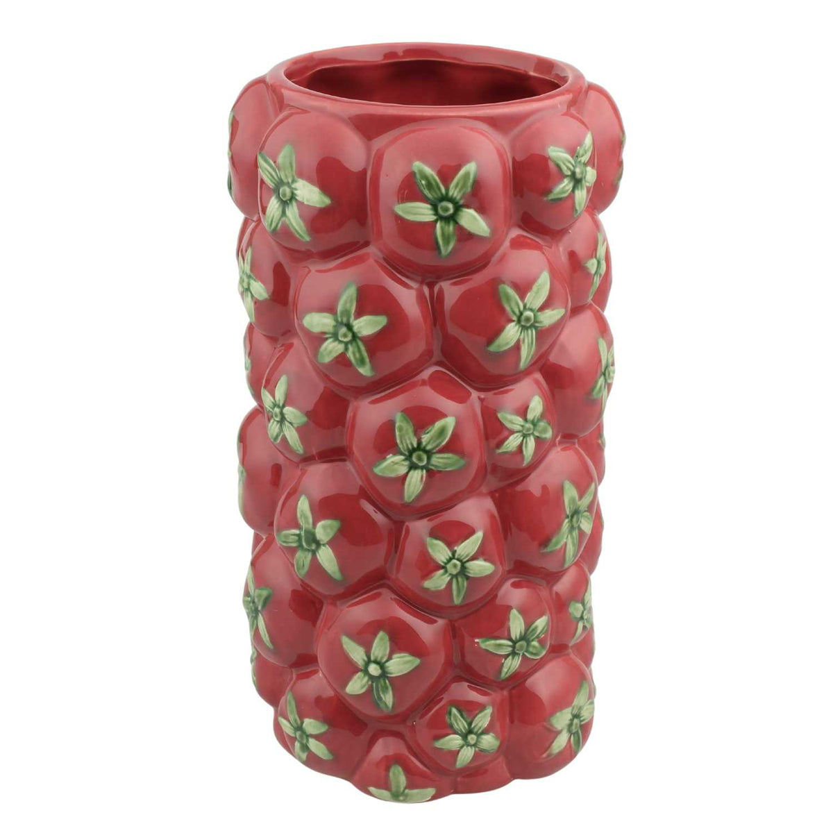 Blokker ‘Tomato’ vase - Ø 15 x 27,5cm - red