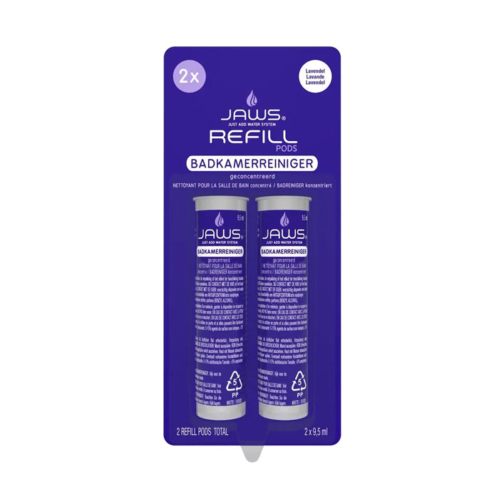 Jaws refill pods - Badkamerreiniger concentraat - 2 x 95 ml