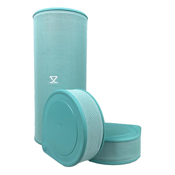 Kien 2.1 - Subwoofer - 2 draagbare speakers - turquoise
