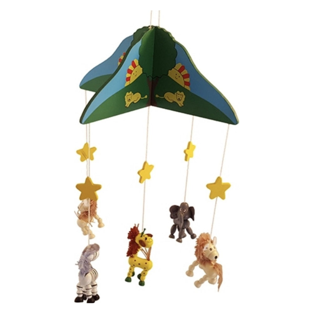 Wooden - Baby mobile - Animals - 27cm