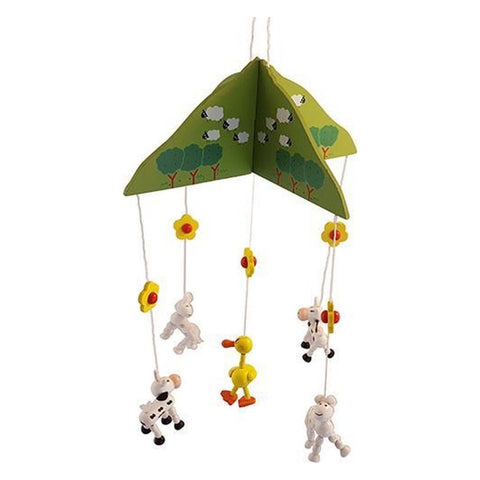 Wooden - Mobile Toy - Farm Animals - 27cm
