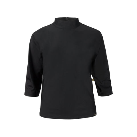 Zusss - Sjieke top met turtleneck  -  zwart