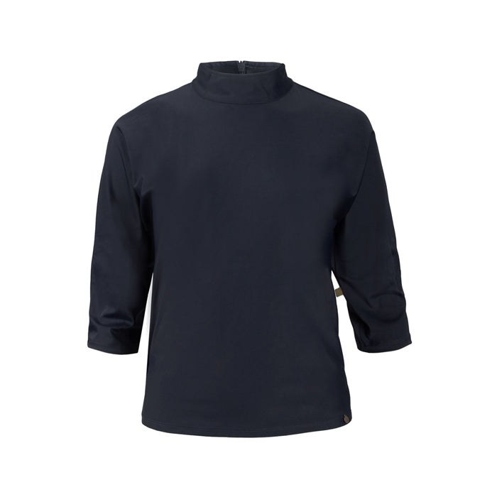 Zusss - Sjieke top met turtleneck - nachtblauw
