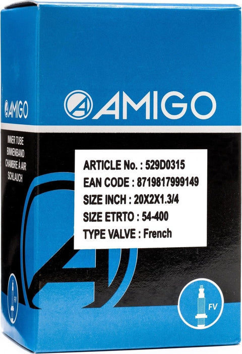 Amigo - Binnenband Frans 20x2x1.3/4